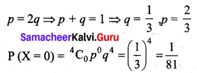 Samacheer Kalvi 12th Business Maths Solutions Chapter 7 Probability Distributions Ex 7.4 Q28