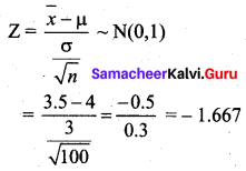 Samacheer Kalvi 12th Business Maths Solutions Chapter 8 Sampling Techniques and Statistical Inference Ex 8.2 Q14