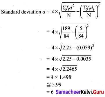Samacheer Kalvi 10th Maths Chapter 8 Statistics and Probability Ex 8.1 19