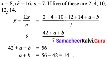 Samacheer Kalvi 10th Maths Chapter 8 Statistics and Probability Ex 8.1 26