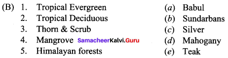 Samacheer Kalvi 10th Social Science Geography Solutions Chapter 2 Climate and Natural Vegetation of India 26