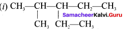 Samacheer Kalvi 11th Chemistry Solutions Chapter 11 Fundamentals of Organic Chemistry