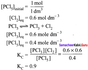 Samacheer Kalvi 11th Chemistry Solutions Chapter 8 Physical and Chemical Equilibrium-159