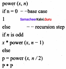 Samacheer Kalvi 11th Computer Science Solutions Chapter 8 Iteration and Recursion 8