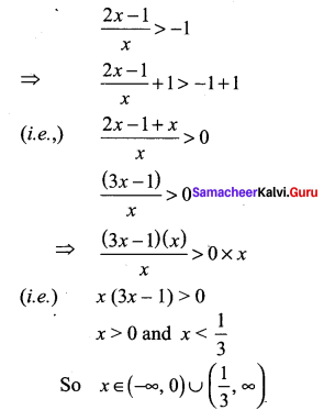 Samacheer Kalvi 11th Maths Solutions Chapter 2 Basic Algebra Ex 2.5 26