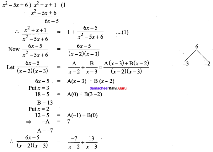 11th Maths 2.9 Exercise Samacheer Kalvi Chapter 2 Basic Algebra
