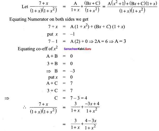 Samacheer Kalvi 11th Maths Solutions Chapter 2 Basic Algebra Ex 2.9 28