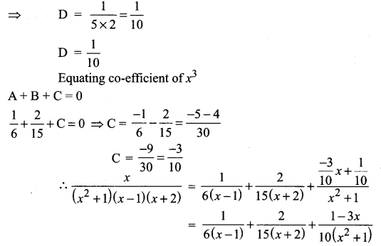 11 Maths Exercise 2.9 Samacheer Kalvi Chapter 2 Basic Algebra