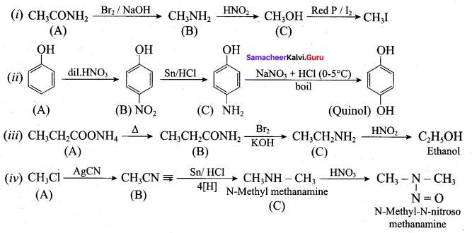 Samacheer Kalvi 12th Chemistry Solutions Chapter 13 Organic Nitrogen Compounds-192