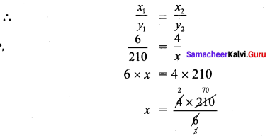 Samacheer Kalvi 7th Maths Solutions Term 1 Chapter 4 Direct and Inverse Proportion Ex 4.3 21