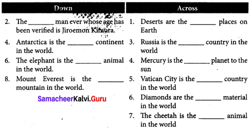 Adventures Of Don Quixote Book Back Answers Samacheer Kalvi 7th English Term 2 Prose Chapter 1