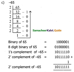 Samacheer Kalvi 11th Computer Science Guide Chapter 2 Number Systems 58