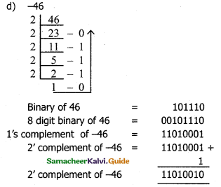 Samacheer Kalvi 11th Computer Science Guide Chapter 2 Number Systems 59