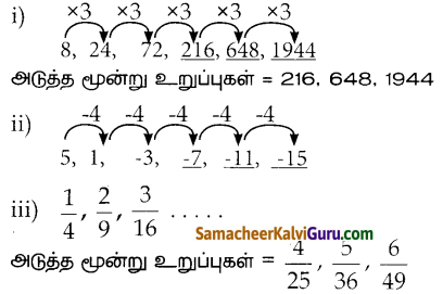 Samacheer Kalvi 10th Maths Guide Chapter 2 எண்களும் தொடர்வரிசைகளும் Ex 2.4 1