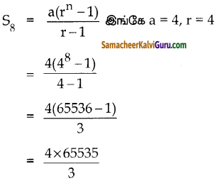 Samacheer Kalvi 10th Maths Guide Chapter 2 எண்களும் தொடர்வரிசைகளும் Ex 2.8 8