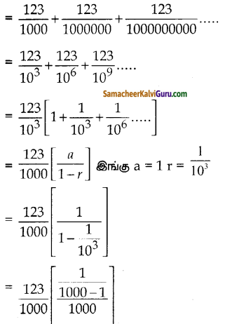 Samacheer Kalvi 10th Maths Guide Chapter 2 எண்களும் தொடர்வரிசைகளும் Ex 2.8 9