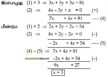 Samacheer Kalvi 10th Maths Guide Chapter 3 இயற்கணிதம் Ex 3.1 8
