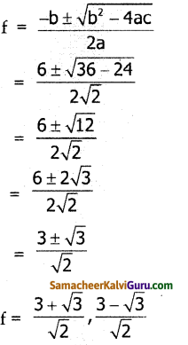 Samacheer Kalvi 10th Maths Guide Chapter 3 இயற்கணிதம் Ex 3.11 3