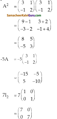 Samacheer Kalvi 10th Maths Guide Chapter 3 இயற்கணிதம் Ex 3.19 19