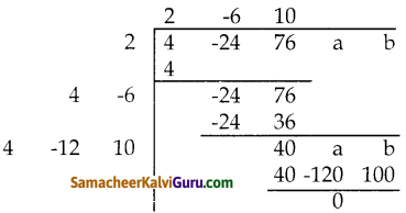 Samacheer Kalvi 10th Maths Guide Chapter 3 இயற்கணிதம் Ex 3.20 2
