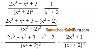 Samacheer Kalvi 10th Maths Guide Chapter 3 இயற்கணிதம் Ex 3.6 4