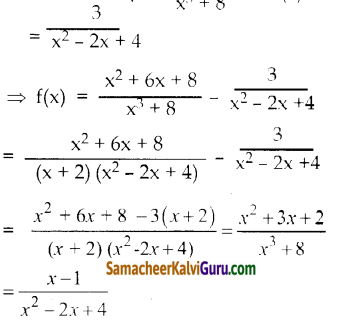 Samacheer Kalvi 10th Maths Guide Chapter 3 இயற்கணிதம் Ex 3.6 5