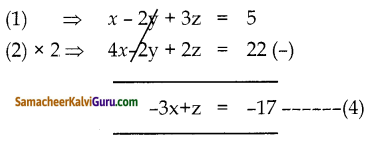 Samacheer Kalvi 10th Maths Guide Chapter 3 இயற்கணிதம் Unit Exercise 3 1