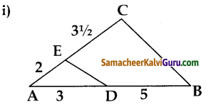 Samacheer Kalvi 10th Maths Guide Chapter 4 வடிவியல் Ex 4.1 1