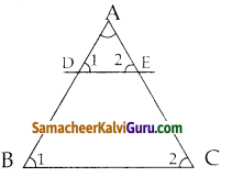 Samacheer Kalvi 10th Maths Guide Chapter 4 வடிவியல் Ex 4.1 19