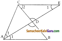 Samacheer Kalvi 10th Maths Guide Chapter 4 வடிவியல் Ex 4.1 21