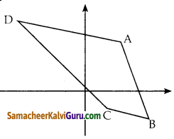 Samacheer Kalvi 10th Maths Guide Chapter 5 ஆயத்தொலை வடிவியல் Ex 5.2 4
