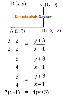 Samacheer Kalvi 10th Maths Guide Chapter 5 ஆயத்தொலை வடிவியல் Ex 5.2 6