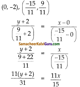 Samacheer Kalvi 10th Maths Guide Chapter 5 ஆயத்தொலை வடிவியல் Ex 5.4 15