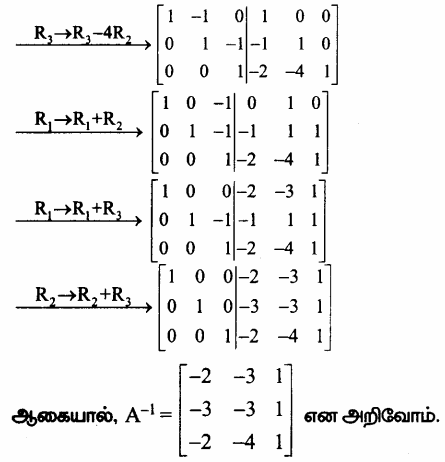 Samacheer Kalvi 12th Maths Guide Chapter 1 அணிகள் மற்றும் அணிக்கோவைகளின் பயன்பாடுகள் Ex 1.2 19
