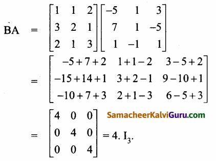 Samacheer Kalvi 12th Maths Guide Chapter 1 அணிகள் மற்றும் அணிக்கோவைகளின் பயன்பாடுகள் Ex 1.3 37