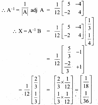 Samacheer Kalvi 12th Maths Guide Chapter 1 அணிகள் மற்றும் அணிக்கோவைகளின் பயன்பாடுகள் Ex 1.3 42