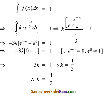 Samacheer Kalvi 12th Maths Guide Chapter 11 நிகழ்தகவு பரவல்கள் Ex 11.3 8