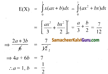 Samacheer Kalvi 12th Maths Guide Chapter 11 நிகழ்தகவு பரவல்கள் Ex 11.6 7