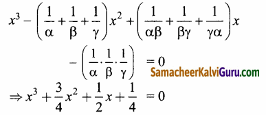 Samacheer Kalvi 12th Maths Guide Chapter 3 சமன்பாட்டியல் Ex 3.1 12