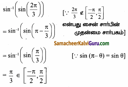 Samacheer Kalvi 12th Maths Guide Chapter 4 நேர்மாறு முக்கோணவியல் சார்புகள் Ex 4.1 27