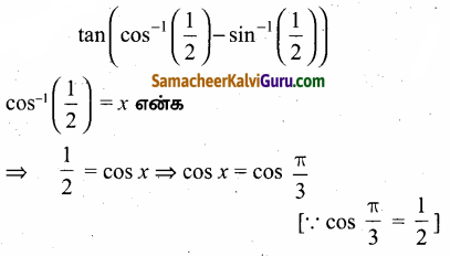 Samacheer Kalvi 12th Maths Guide Chapter 4 நேர்மாறு முக்கோணவியல் சார்புகள் Ex 4.3 51