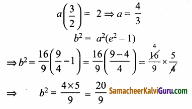 Samacheer Kalvi 12th Maths Guide Chapter 5 இரு பரிமாண பகுமுறை வடிவியல் – II Ex 5.2 26