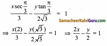 Samacheer Kalvi 12th Maths Guide Chapter 5 இரு பரிமாண பகுமுறை வடிவியல் – II Ex 5.4 30