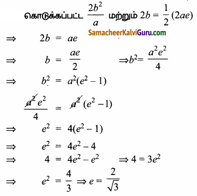 Samacheer Kalvi 12th Maths Guide Chapter 5 இரு பரிமாண பகுமுறை வடிவியல் – II Ex 5.6 3