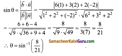 Samacheer Kalvi 12th Maths Guide Chapter 6 வெக்டர் இயற்கணிதத்தின் பயன்பாடுகள் Ex 6.9 2