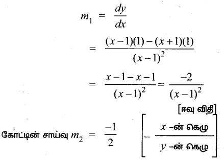 Samacheer Kalvi 12th Maths Guide Chapter 7 வகை நுண்கணிதத்தின் பயன்பாடுகள் Ex 7.2 13