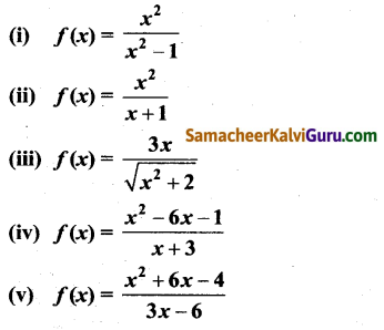 Samacheer Kalvi 12th Maths Guide Chapter 7 வகை நுண்கணிதத்தின் பயன்பாடுகள் Ex 7.9 1
