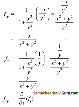 Samacheer Kalvi 12th Maths Guide Chapter 8 வகையீடுகள் மற்றும் பகுதி வகைக்கெழுக்கள் Ex 8.4 6