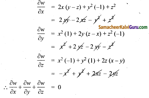 Samacheer Kalvi 12th Maths Guide Chapter 8 வகையீடுகள் மற்றும் பகுதி வகைக்கெழுக்கள் Ex 8.8 2