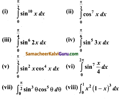 Samacheer Kalvi 12th Maths Guide Chapter 9 தொகை நுண்கணிதத்தின் பயன்பாடுகள் Ex 9.6 1